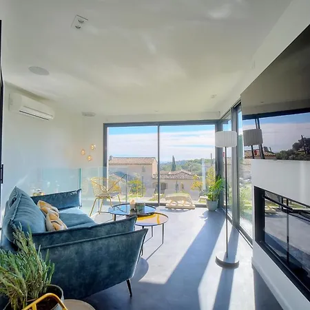 فيلة Immogroom - Superbe - Piscine - Vue - Parking - Clim *