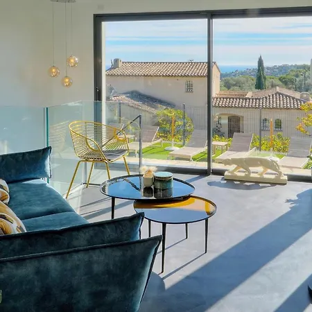 Immogroom - Superbe - Piscine - Vue - Parking - Clim Willa Vallauris